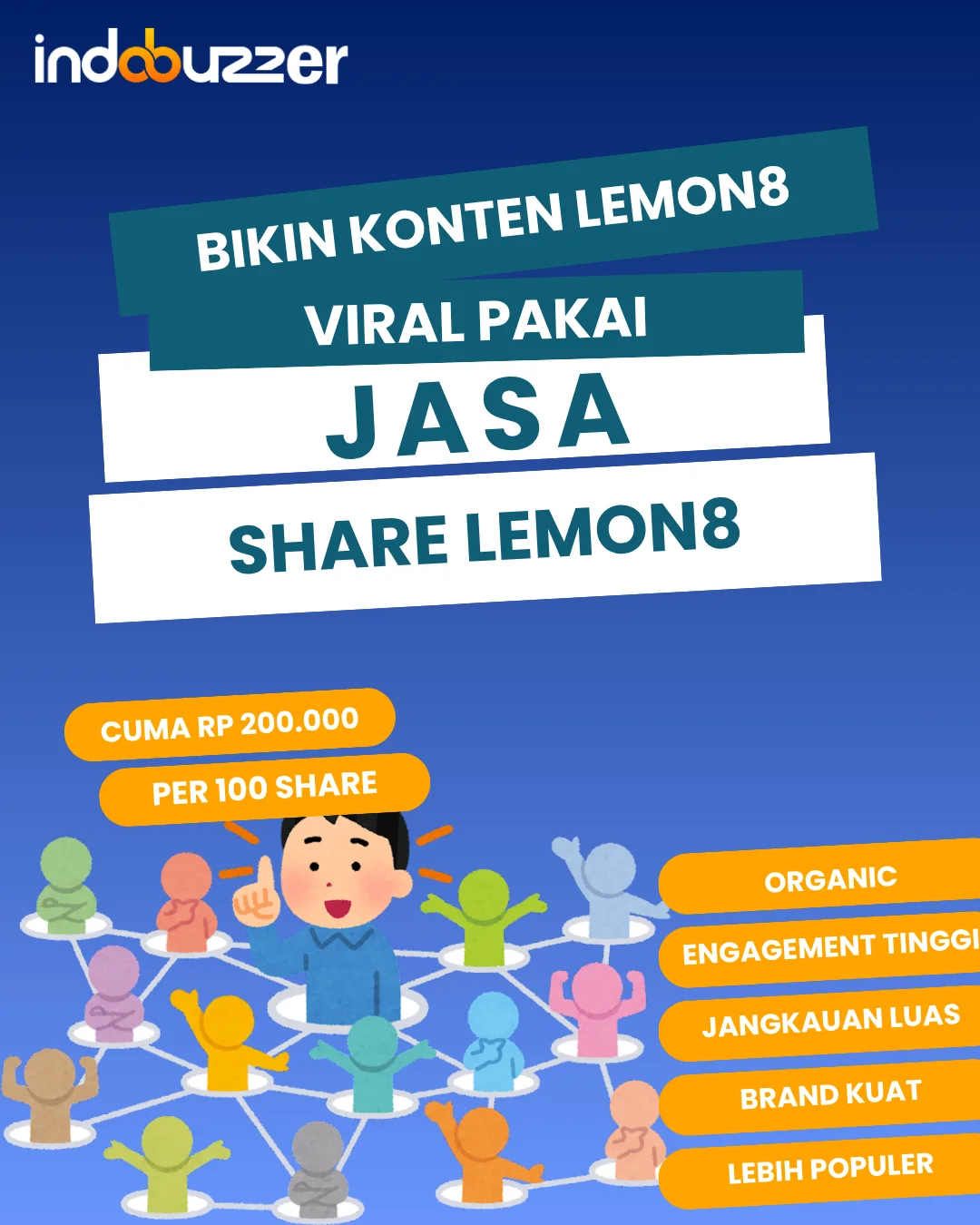 Bikin Konten Lemon8 Viral Instan? Pakai Jasa Share Lemon8 Buzzer