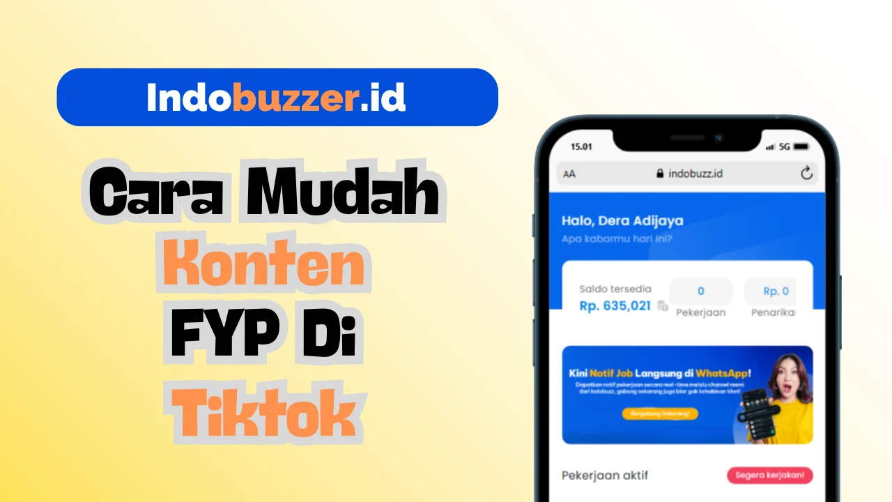 Cara Mudah Konten FYP Di Tiktok Dengan Ini!