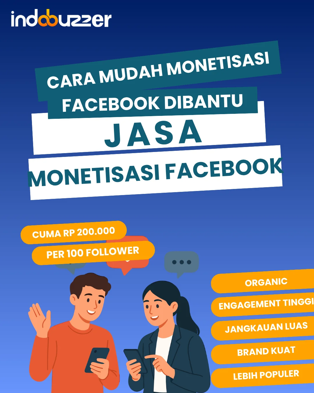 Cara Mudah Monetisasi Facebook Dibantu Jasa Buzzer Monetisasi