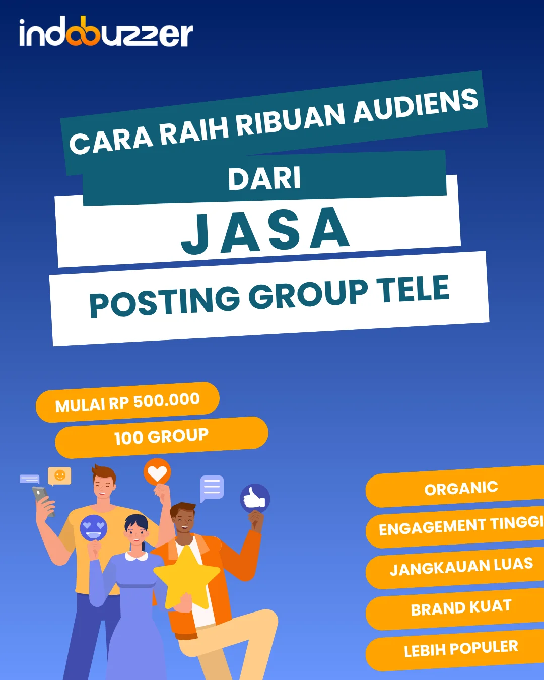Cara Raih Ribuan Audiens Dari Jasa Posting Grup Telegram Buzzer