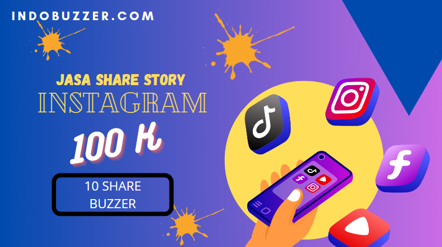 Jasa Buzzer Share Story Instagram Bantu Promosi Postingan