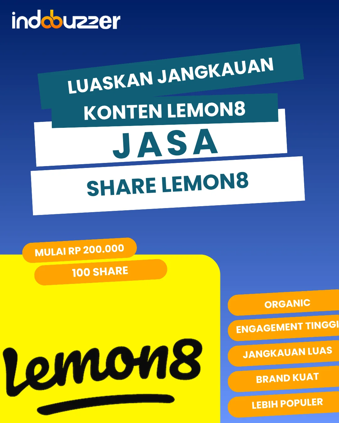 Luaskan Jangkauan Konten Lemon8 Dengan Jasa Share Lemon8 Buzzer