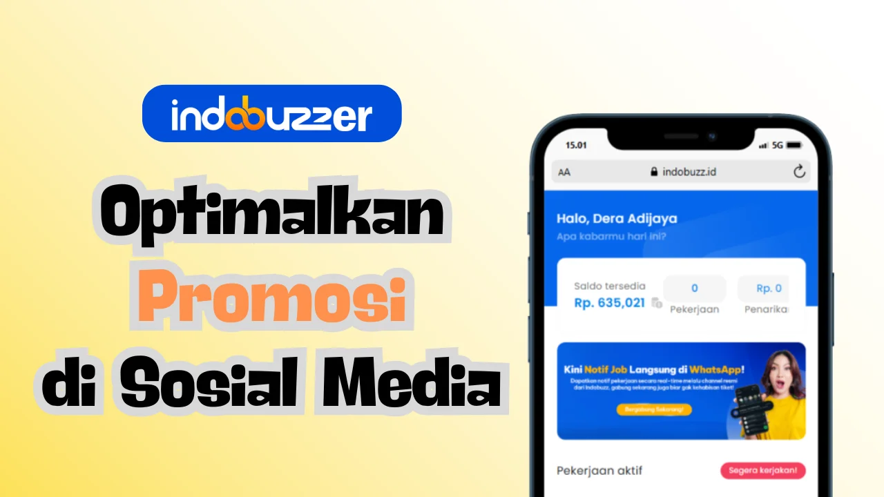 Optimalkan Promosi Sosial Media Dengan Jasa Buzzer Instagram