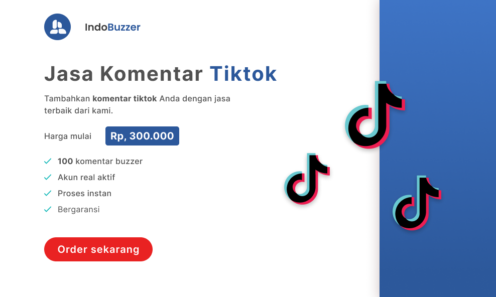 Penambah Interaksi Aktif TikTok dari Jasa Komentar Indobuzzer