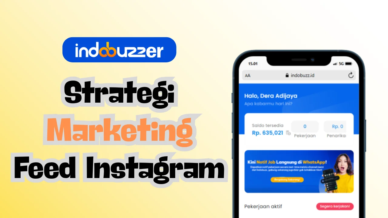 Strategi Marketing Feed Instagram Sangat Efektif