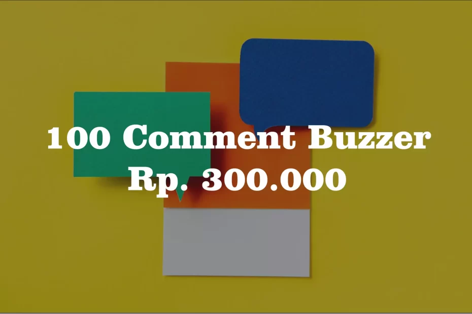 jasa komentar buzzer youtube