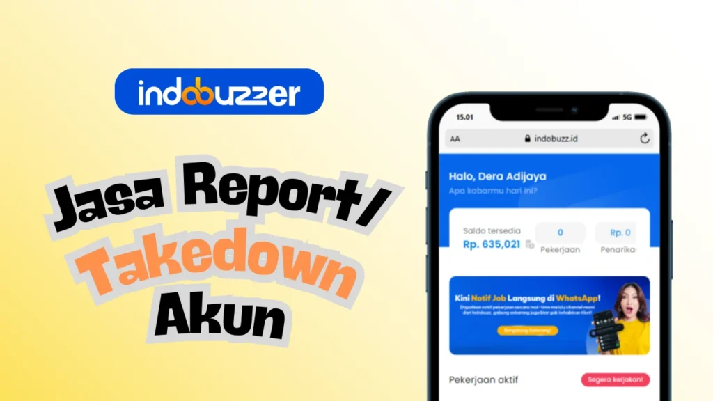 cara kerja jasa takedown akun