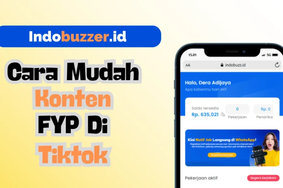 cara mudah fyp tiktok