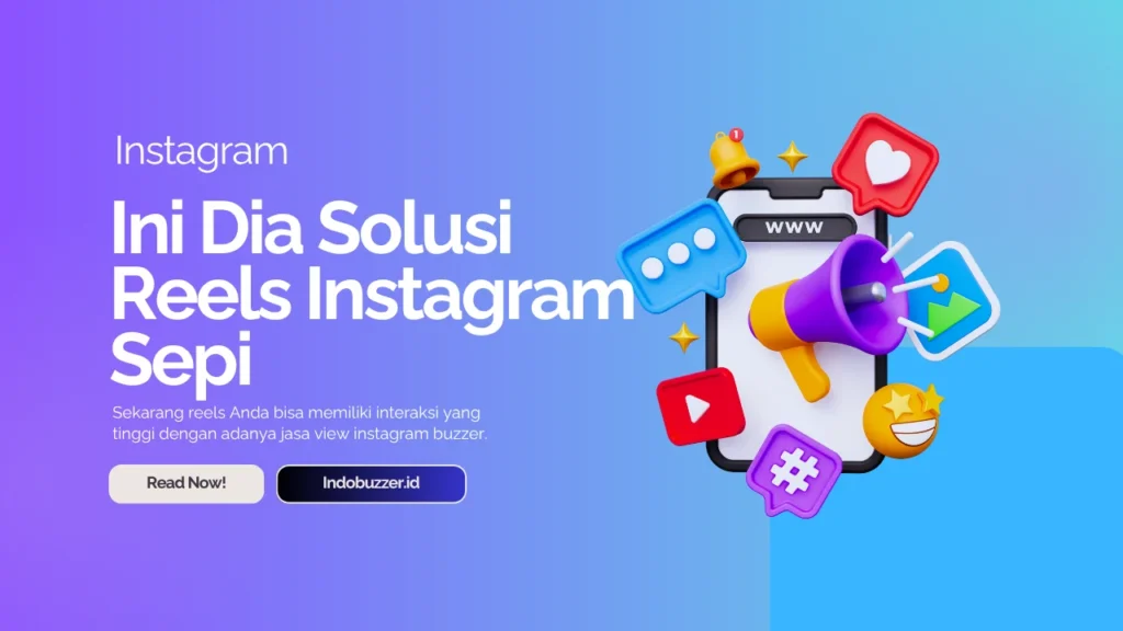 solusi reels instagram sepi