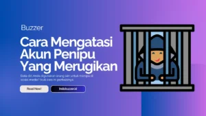 cara mengatasi akun penipu