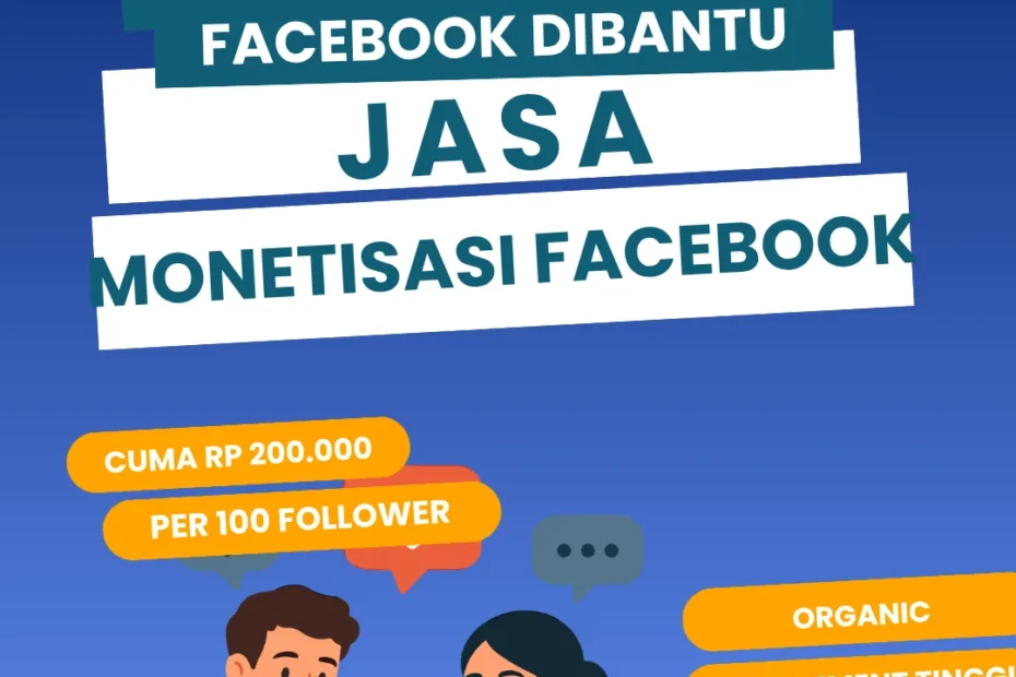 cara mudah monetisasi facebook