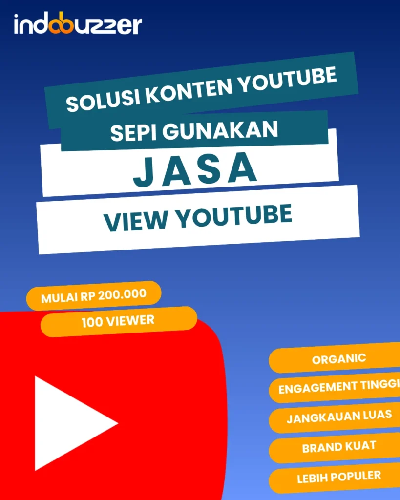 solusi konten youtube sepi