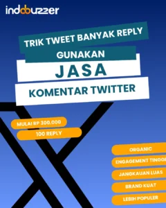 trik tweet banyak reply